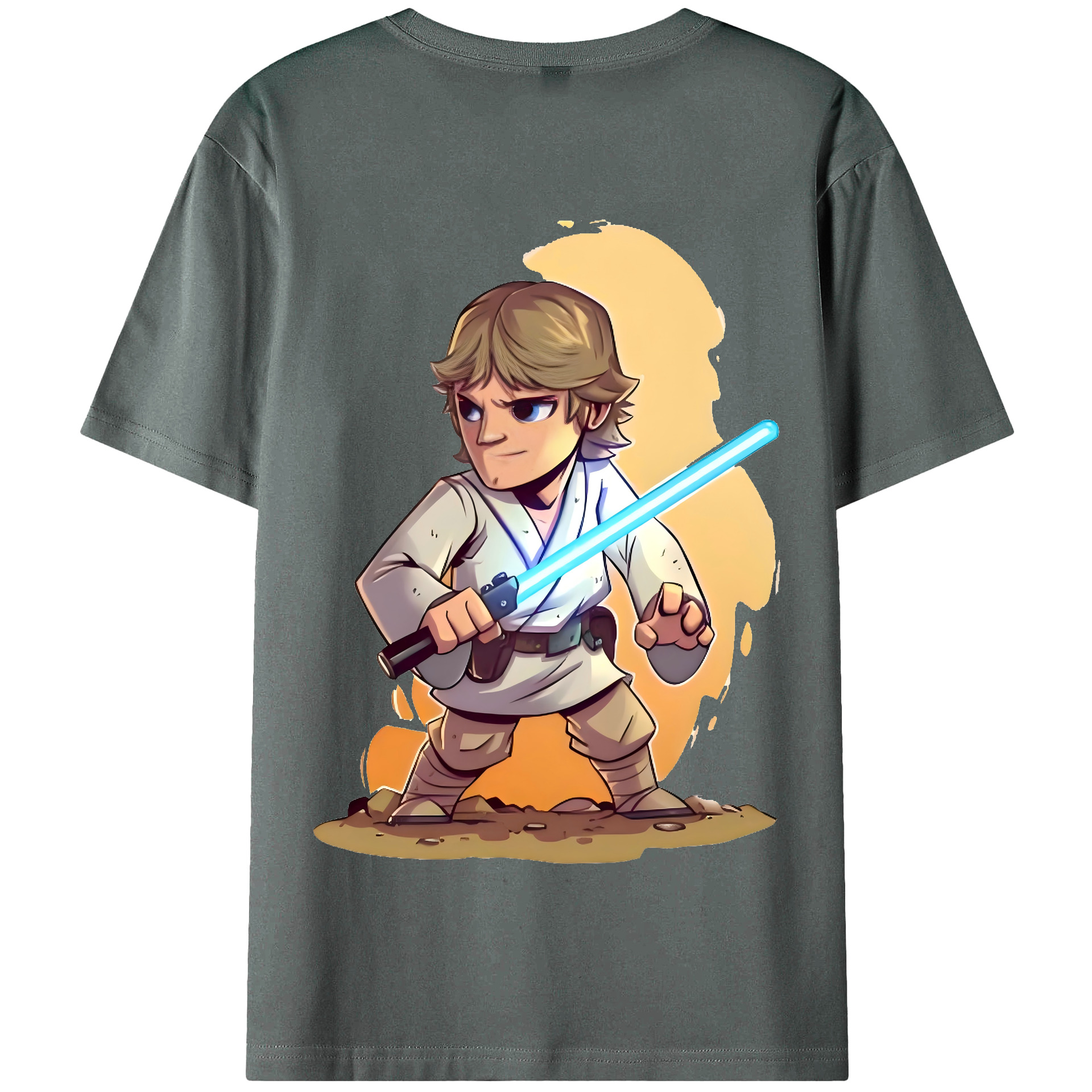 （画像用） スター・ウォーズ Star Wars 綿100％半袖Tシャツ（背面プリント）